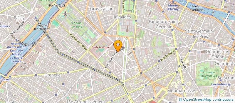 localisation de l'entreprise ASSET  PARIS