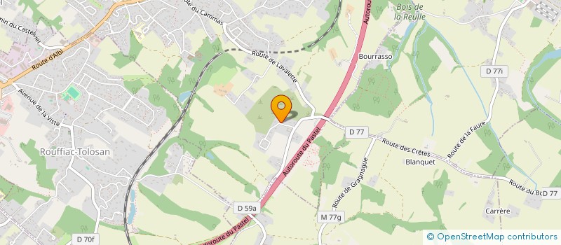 localisation de l'entreprise ASSET AUDIT  CASTELMAUROU