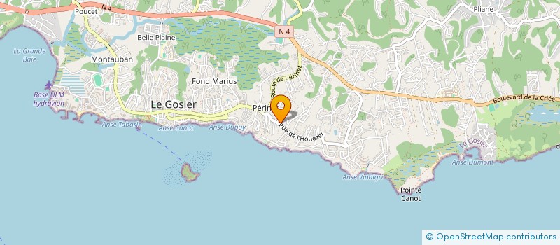 localisation de l'entreprise ASSET CARIBBEAN à LE GOSIER