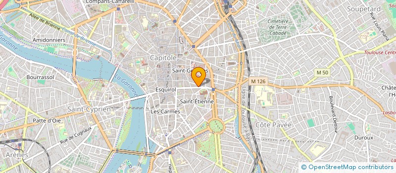 localisation de l'entreprise ASSET IMMOBILIER à TOULOUSE