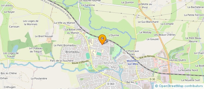 localisation de l'entreprise ASSET MANAGEMENT AGENCY  LANNION