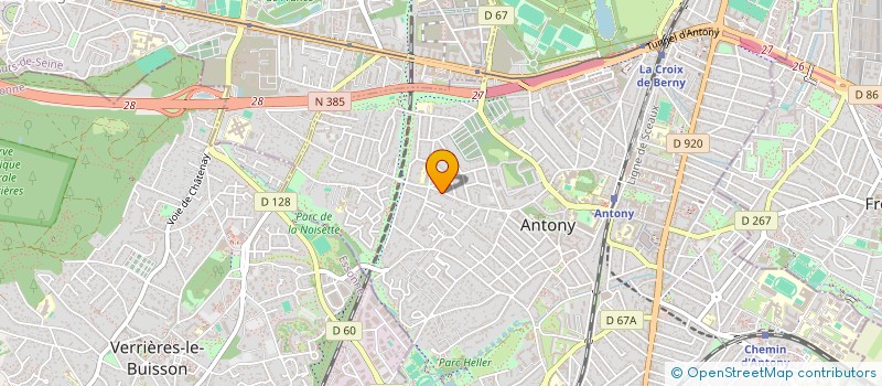 localisation de l'entreprise ASSET MANAGEMENT CONSULTING SERVICES  ANTONY