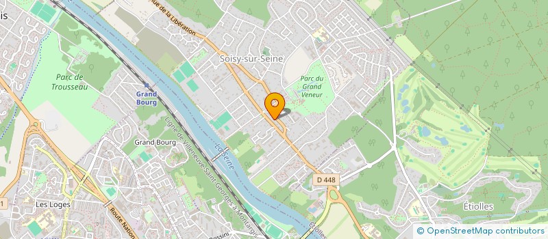 localisation de l'entreprise ASSETHOS à SOISY-SUR-SEINE