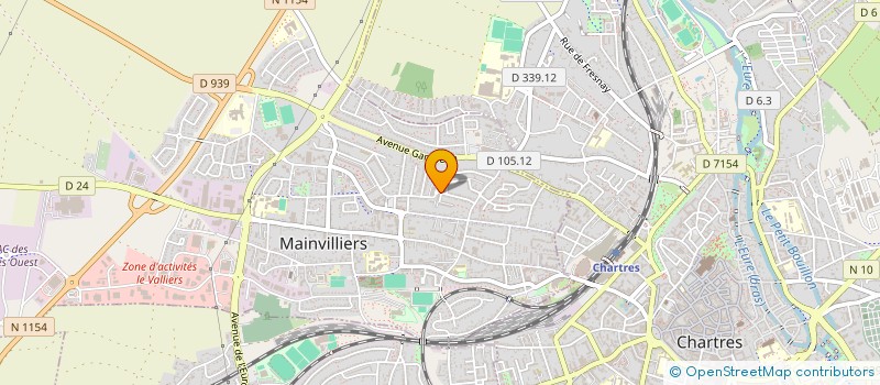 localisation de l'entreprise ASSFAR NORD à MAINVILLIERS