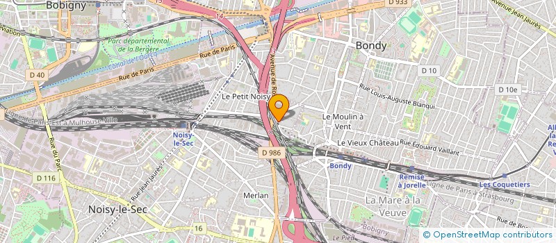 localisation de l'entreprise ASSI ELECTRIQUE à NOISY-LE-SEC