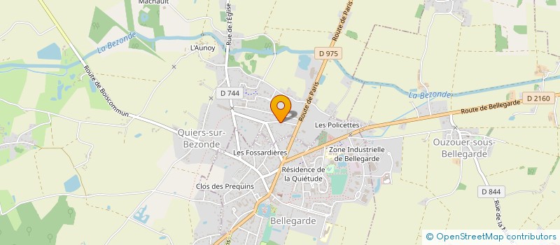 localisation de l'entreprise ASSI MAISONS ACCUEIL FAMILIAL à QUIERS-SUR-BEZONDE
