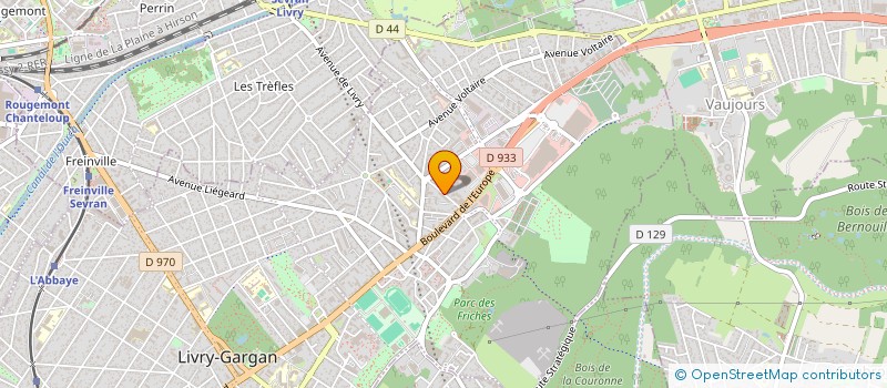 localisation de l'entreprise ASSI SUPERMARCHE à LIVRY-GARGAN