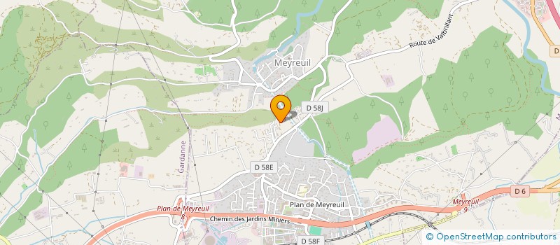 localisation de l'entreprise ASSIA  MEYREUIL