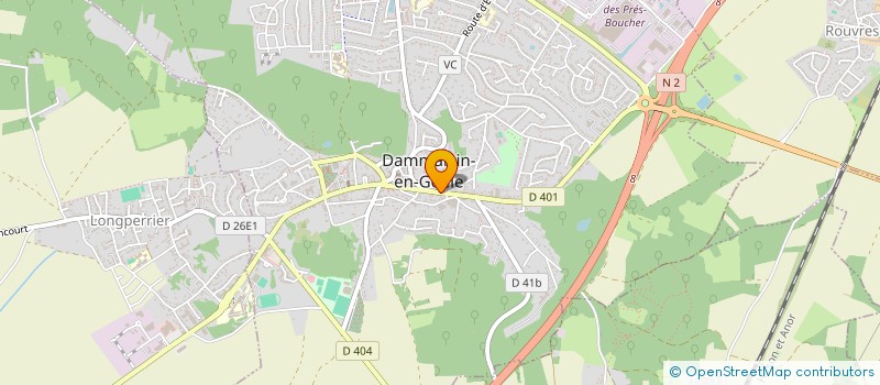 localisation de l'entreprise ASSIA  DAMMARTIN-EN-GOELE