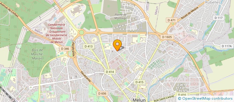 localisation de l'entreprise ASSIA à MELUN