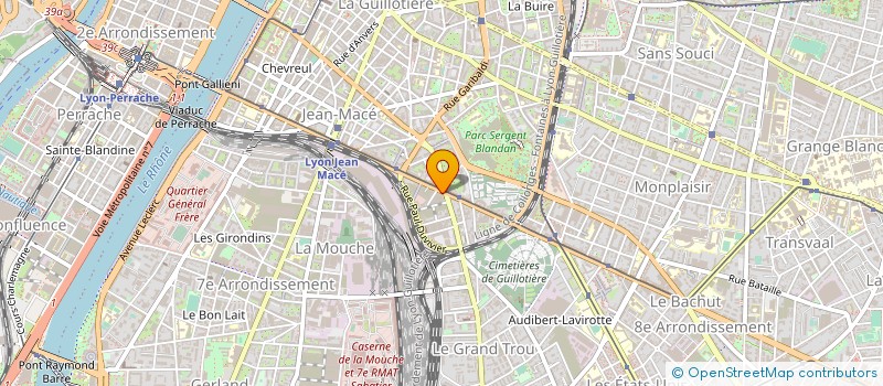 localisation de l'entreprise ASSIA CONCIERGERIE D'ENTREPRISE  LYON