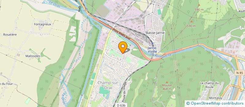 localisation de l'entreprise ASSIA IMMOBILIER  SAINT-ETIENNE-DU-GRES