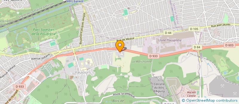 localisation de l'entreprise ASSIA SWEET  ROISSY-EN-FRANCE