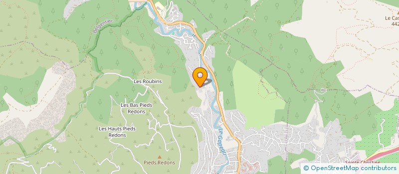 localisation de l'entreprise ASSICIATION VAR ALPINE CLUB  SOLLIES-TOUCAS