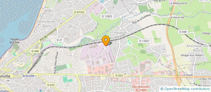 localisation de l'entreprise ASSIDEP SERVICES  GRANVILLE