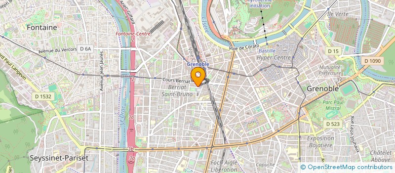 localisation de l'entreprise ASSIDI  GRENOBLE