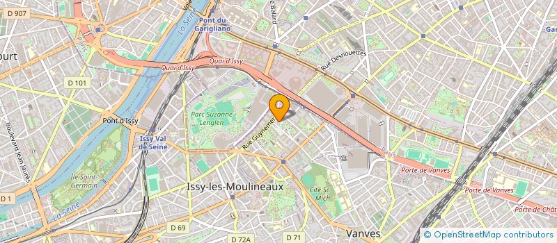 localisation de l'entreprise ASSIDI SERVICES à ISSY-LES-MOULINEAUX
