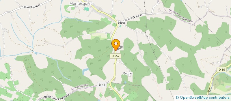 localisation de l'entreprise ASSIE  MONTESQUIEU