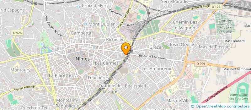 localisation de l'entreprise ASSIETTE 3 NIMES  NIMES