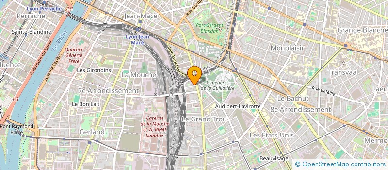 localisation de l'entreprise ASSIETTE EXPRESS  LYON