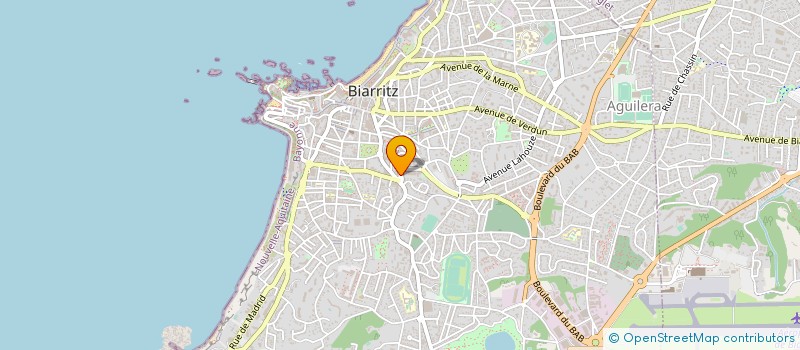 localisation de l'entreprise ASSIETTES ET COMPAGNIE  BIARRITZ