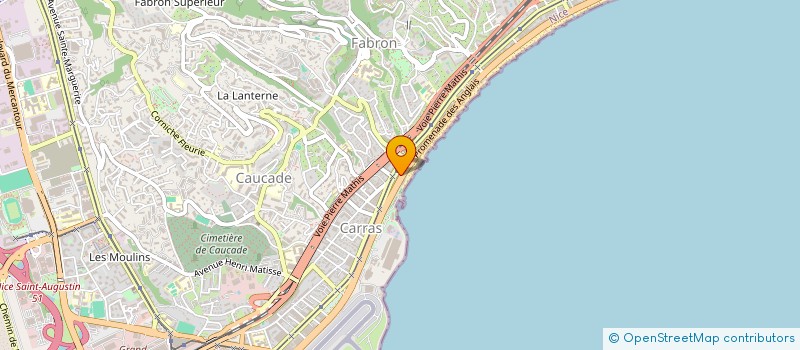 localisation de l'entreprise ASSIL à NICE