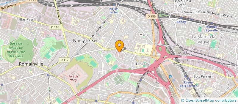 localisation de l'entreprise ASSIL BAT à NOISY-LE-SEC