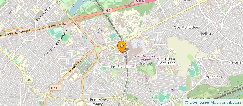 localisation de l'entreprise ASSILE à SEVRAN