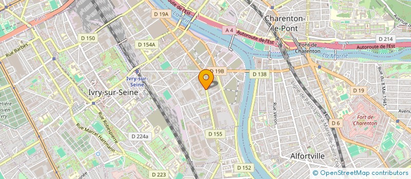 localisation de l'entreprise ASSILE COIFFURE  IVRY-SUR-SEINE