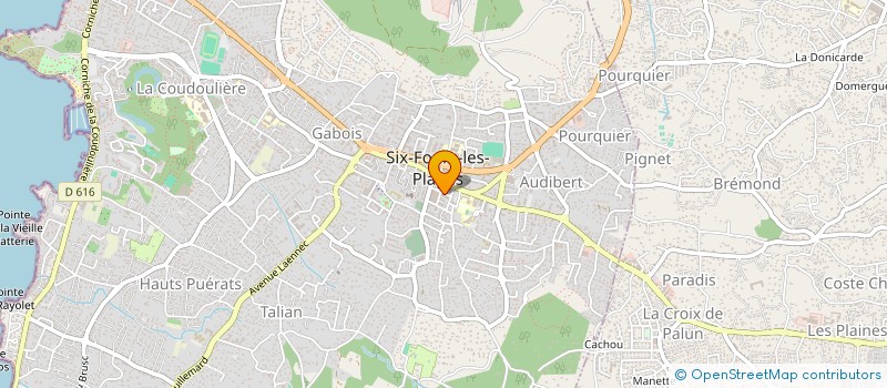localisation de l'entreprise ASSIMILALO à SIX-FOURS-LES-PLAGES