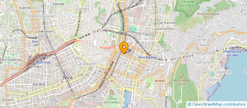 localisation de l'entreprise ASSIMON CABINET ADAPT PROTHESE à NICE