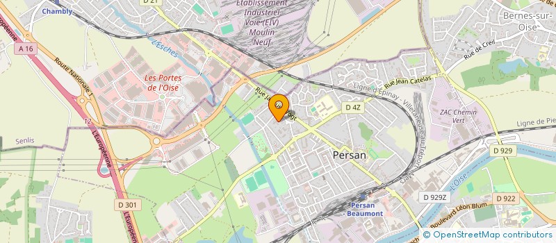 localisation de l'entreprise ASSINAT DISTRIBUTION  PERSAN