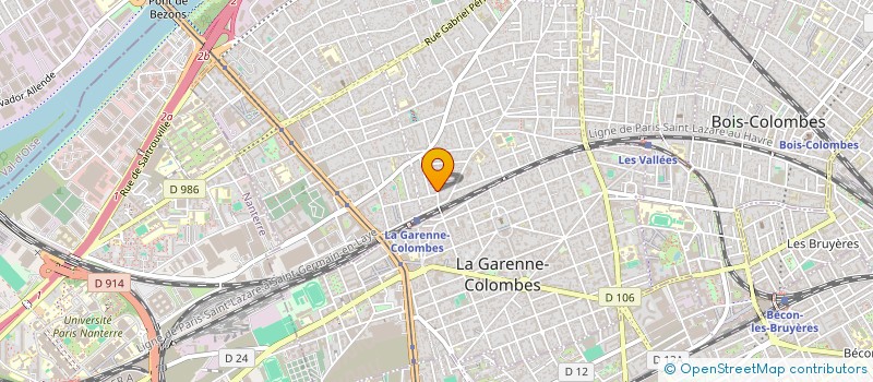 localisation de l'entreprise ASSINEL à COLOMBES