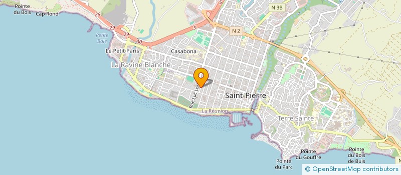 localisation de l'entreprise ASSING FRERES à SAINT-PIERRE