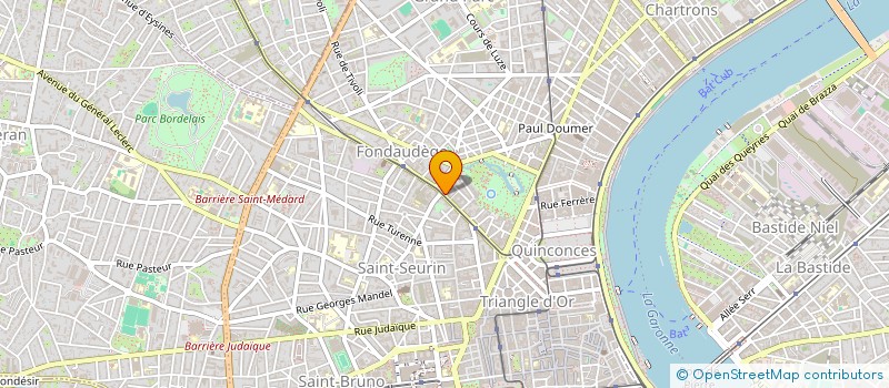 localisation de l'entreprise ASSINIE à BORDEAUX