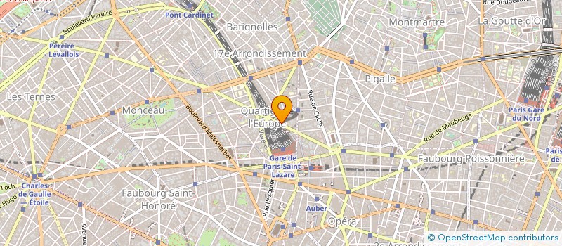 localisation de l'entreprise ASSINTER VOYAGES à PARIS