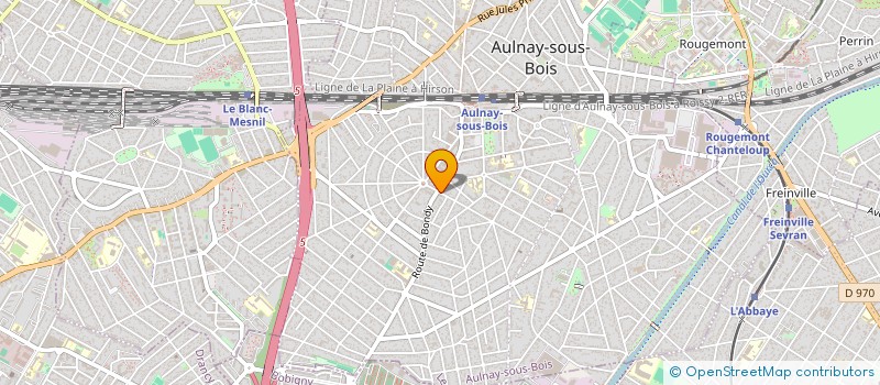 localisation de l'entreprise ASSIOCIATION ENTENTE PARIS EST à AULNAY-SOUS-BOIS