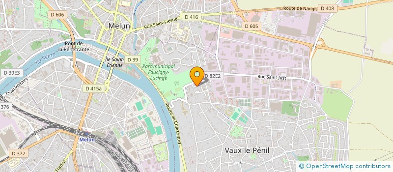 localisation de l'entreprise ASSIREM à VAUX-LE-PENIL