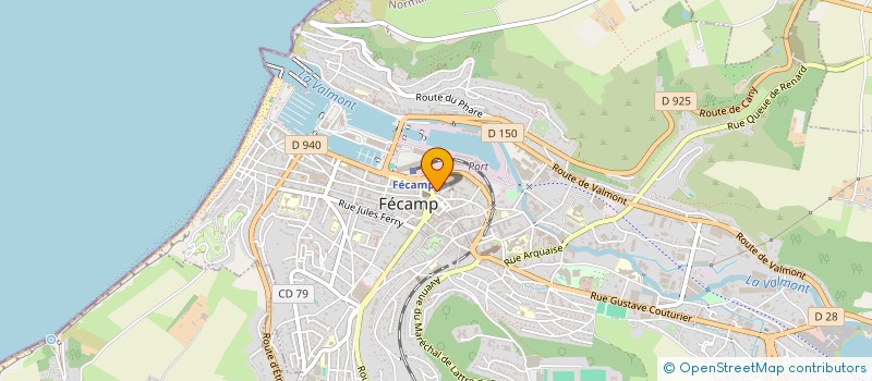 localisation de l'entreprise ASSIREM  FECAMP