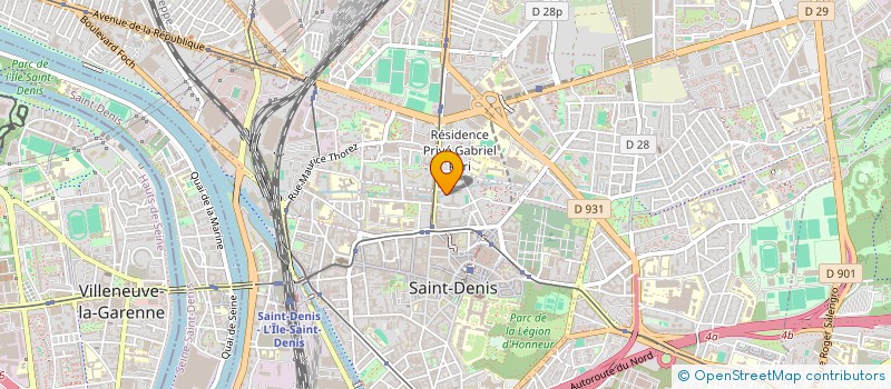 localisation de l'entreprise ASSIREM LGHARVA à SAINT-DENIS