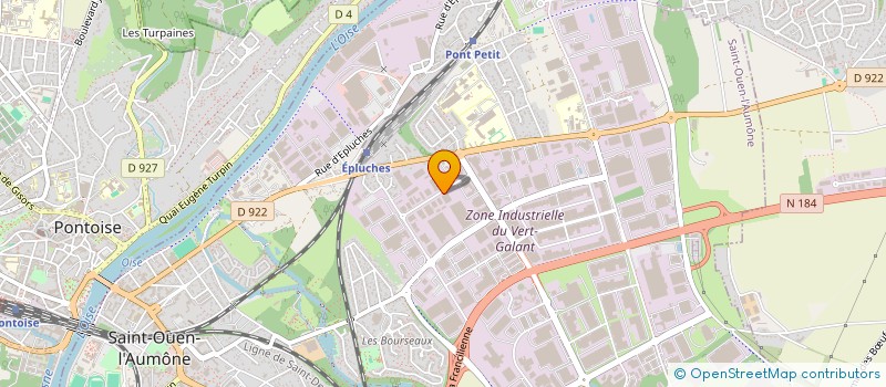 localisation de l'entreprise ASSIS-TRANS  SAINT-OUEN-L'AUMONE