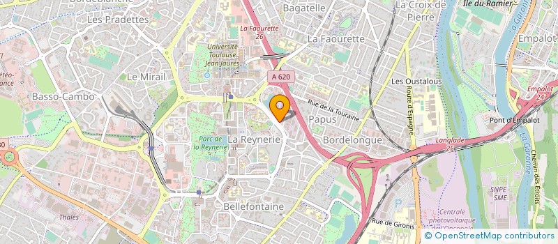 localisation de l'entreprise ASSISDIS à TOULOUSE
