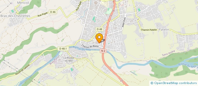 localisation de l'entreprise ASSISE PAS  SAINT-ANDRE