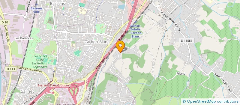 localisation de l'entreprise ASSISE PATRIMOINE  SAINTE-EULALIE