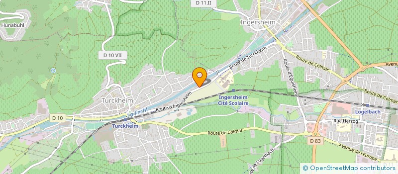 localisation de l'entreprise ASSISI MULTIMEDIA  TURCKHEIM