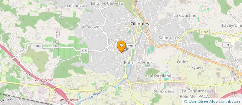 localisation de l'entreprise ASSIST 1 BOSS à OLLIOULES