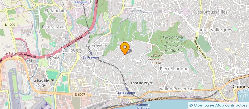 localisation de l'entreprise ASSIST à CANNES