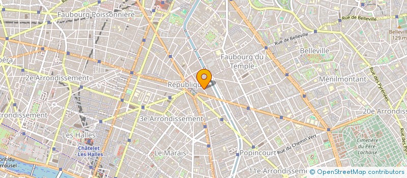 localisation de l'entreprise ASSIST'AIR à PARIS