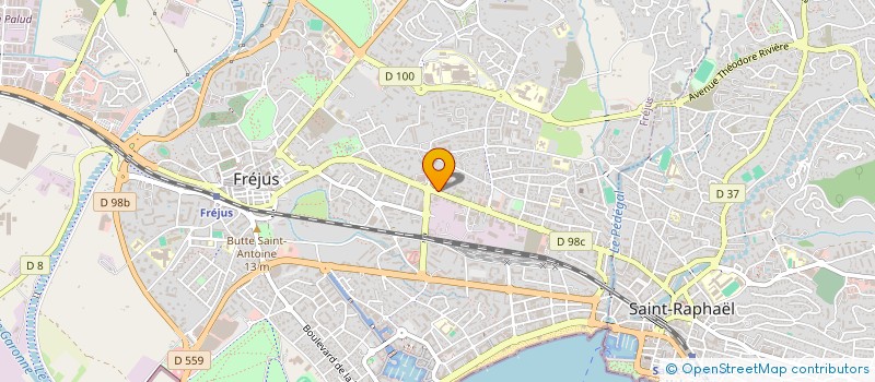 localisation de l'entreprise ASSIST CONSEIL GESTION TRADUCT INFORMAT à FREJUS