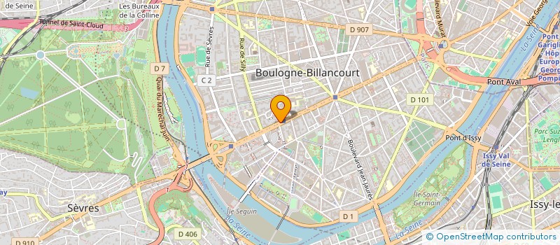 localisation de l'entreprise ASSIST CONSEIL KITS EN INTELLIG ARTIFICI à BOULOGNE-BILLANCOURT